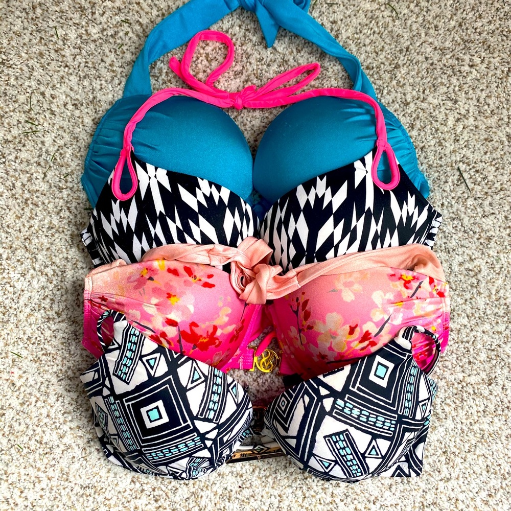 V.S Push up Swim tops. 34D